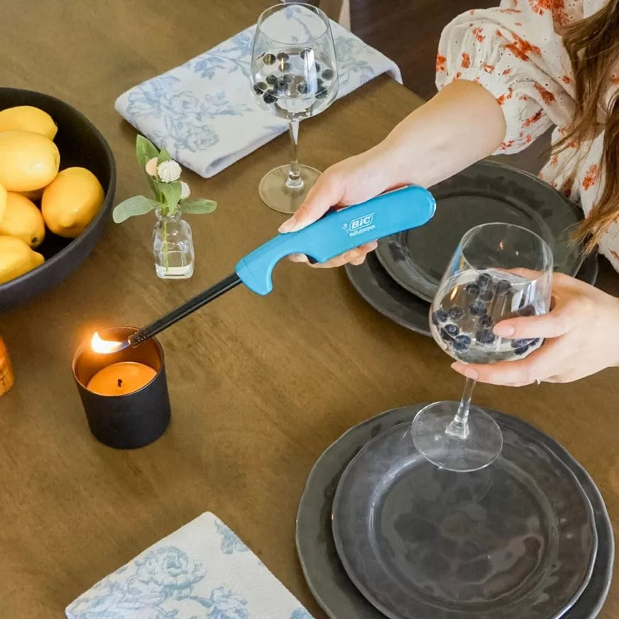 Random Color Long Durable Metal Wand Candle Lighter