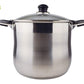 16 QT Stainless Steel 18/10 Induction Stock Pot (Free Gift 1 Knife Set)