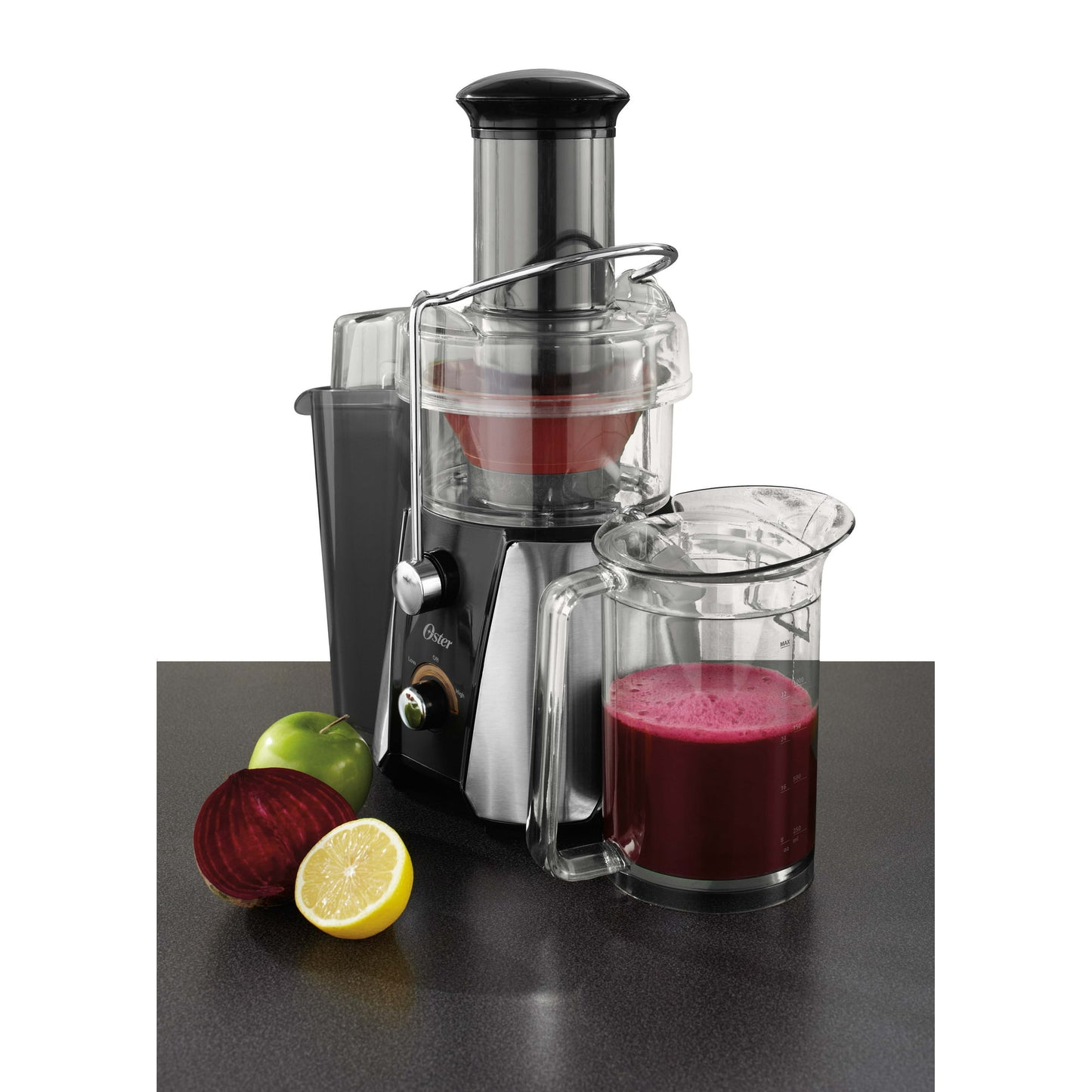 Oster JusSimple 2-Speed Easy Clean Juice Extractor with Extra-Wide Feed Chute