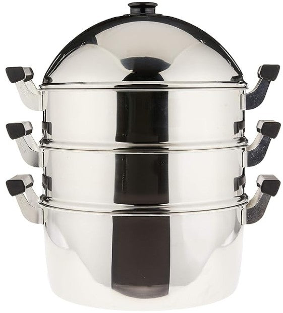 40CM 4-piece Steaming Set/Juego de Vapor de 4 Piezas de 40cm