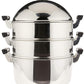 50cm. 4 Piece Steamer Set/ Set de vapor de 4 piezas de 50 cm