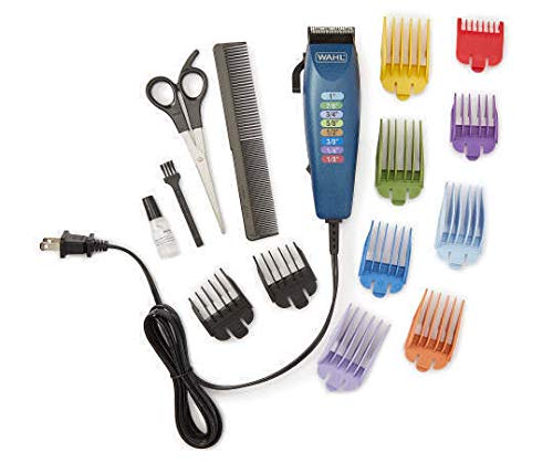 17 PC Wahl Color Code Home Haircutting Kit