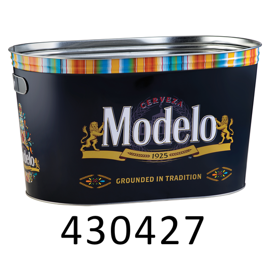 Modelo Beer Ice Bucket Party Beverage Tub