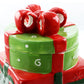 Christmas Estate Stoneware Cookie Jar