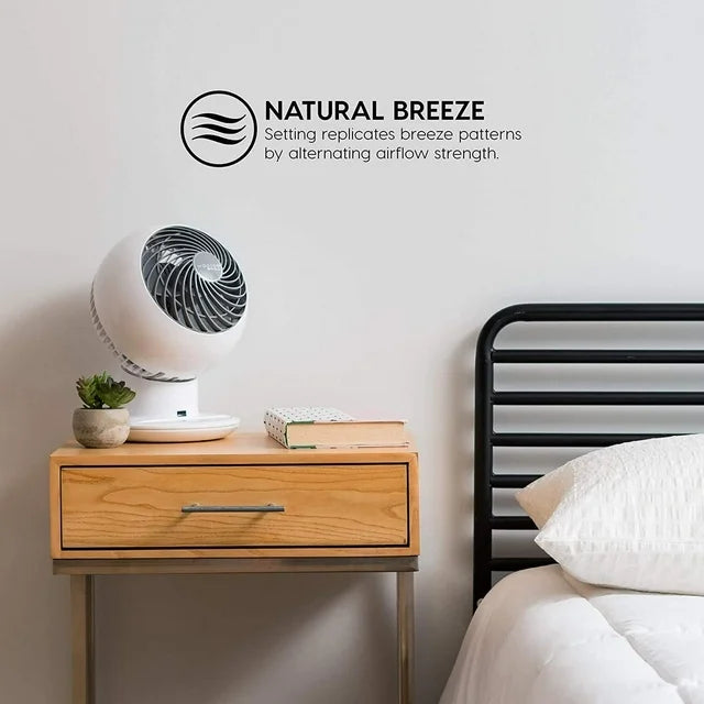 Woozoo Globe Multi-Directional 5-Speed Oscillating Fan with Remote (2024 Model)
