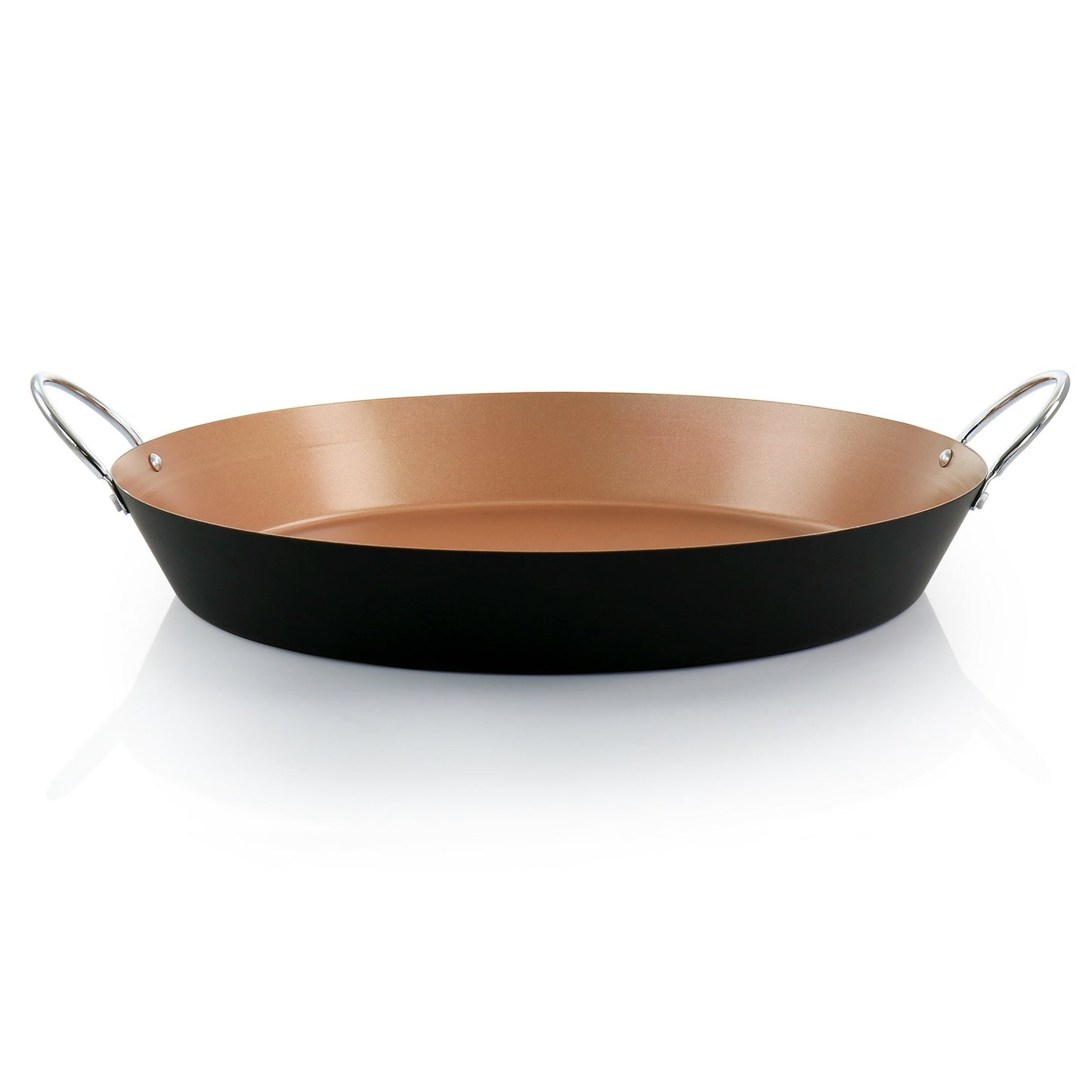 16” Oster Stonefire Paella Pan in Copper