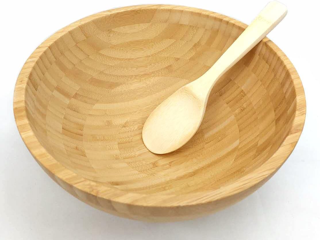 8" Bamboo Rice Spoon (Set of 3)