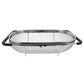 13" x 9" Stainless Steel Expandable Over Sink Strainer