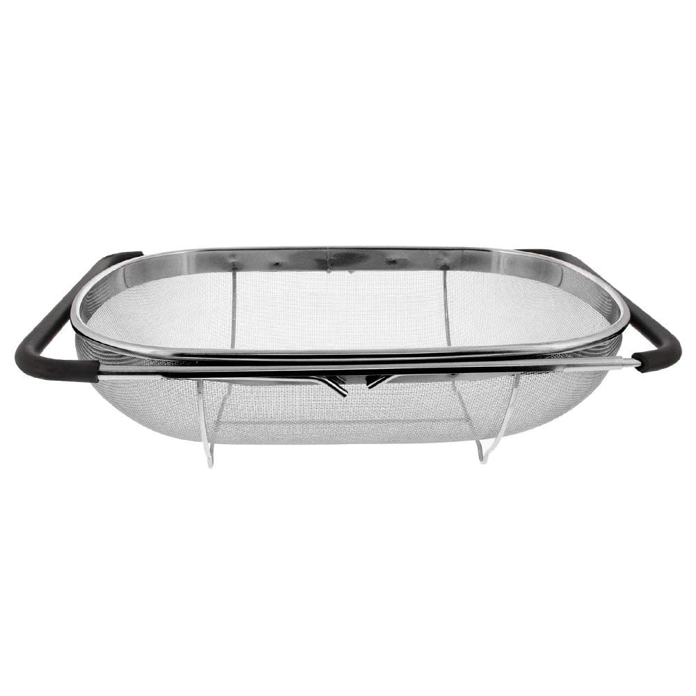 13" x 9" Stainless Steel Expandable Over Sink Strainer