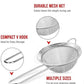 3 PC Stainless Steel Strainer Set