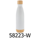 450ml Double Wall Insulated Stainless Steel Water Bottle - White