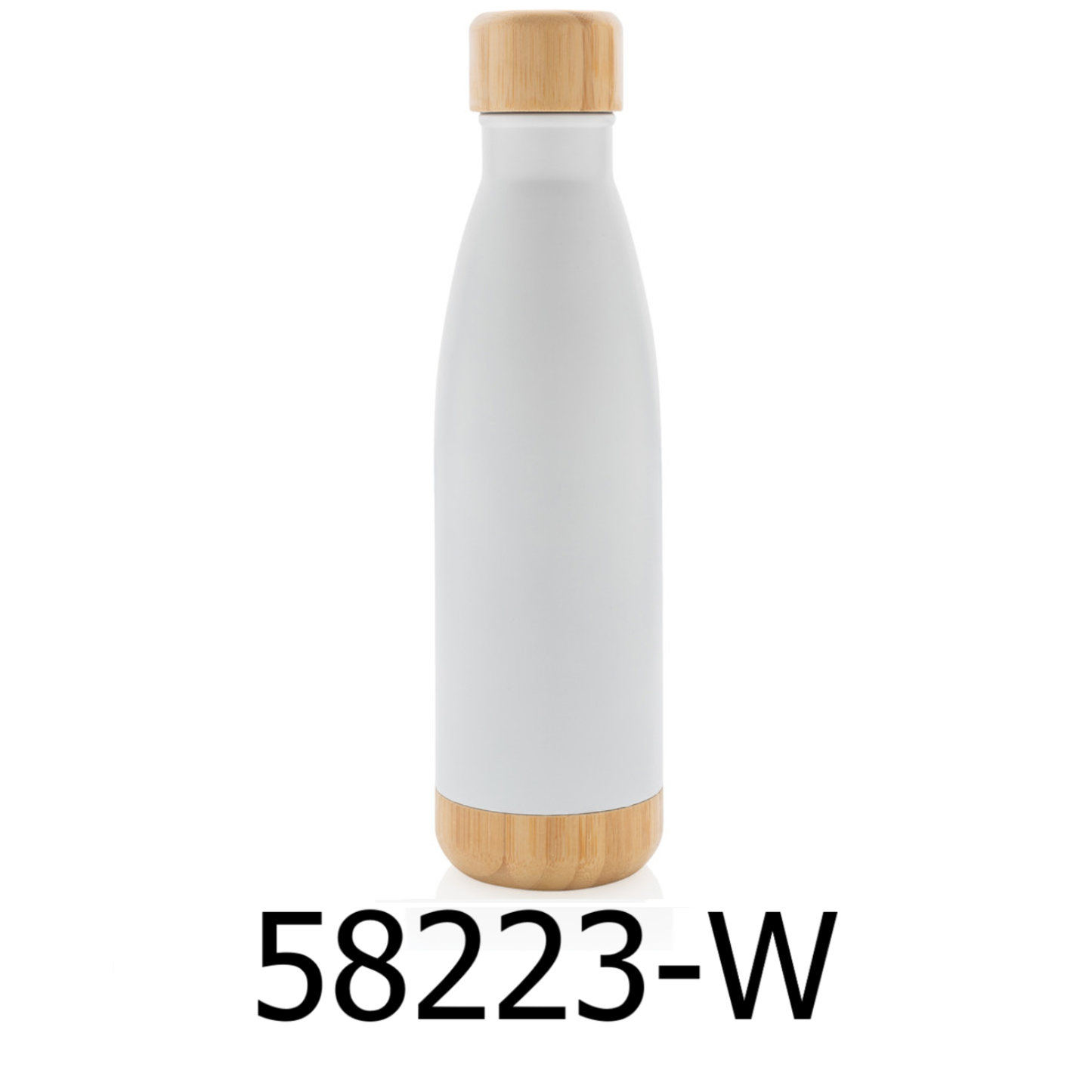 450ml Double Wall Insulated Stainless Steel Water Bottle - White