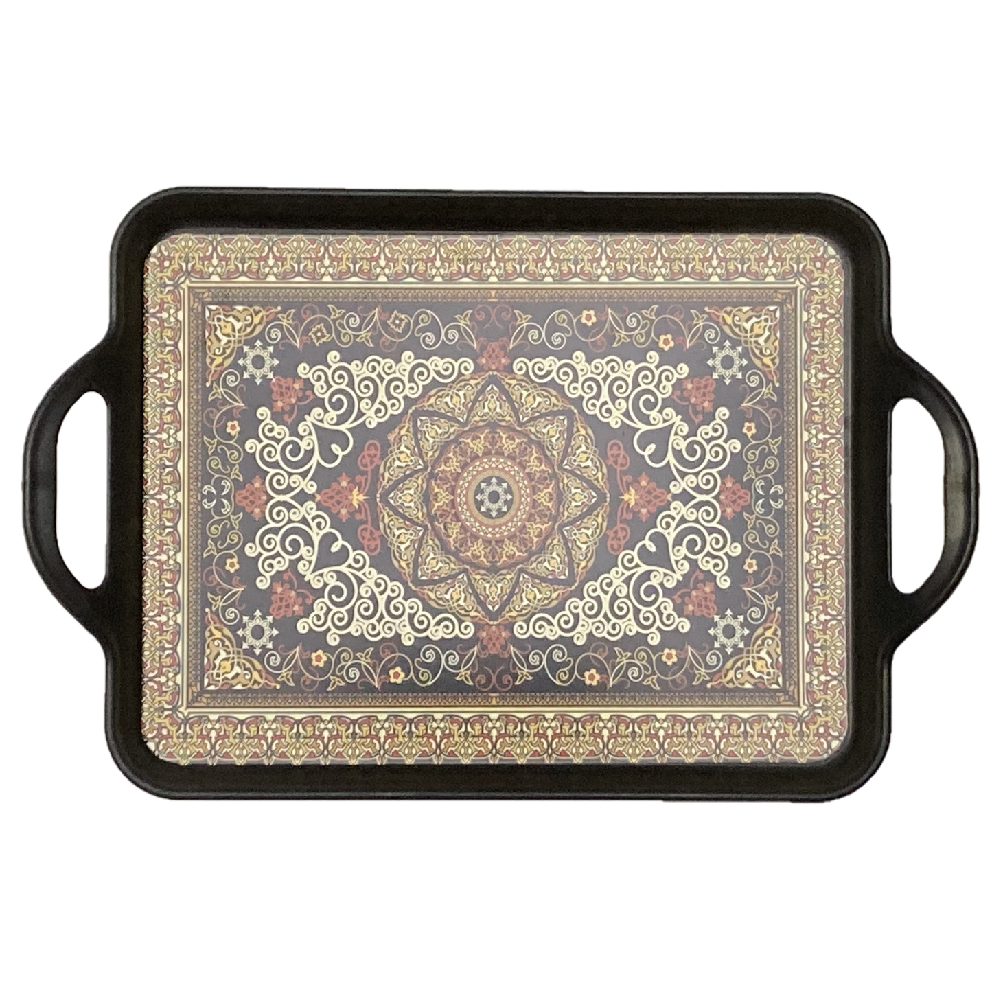 Small Black Decorative Tray