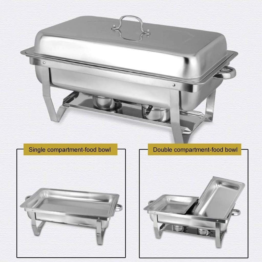 11L Stainless Steel Chafing Dish Food Warmer for Buffet
