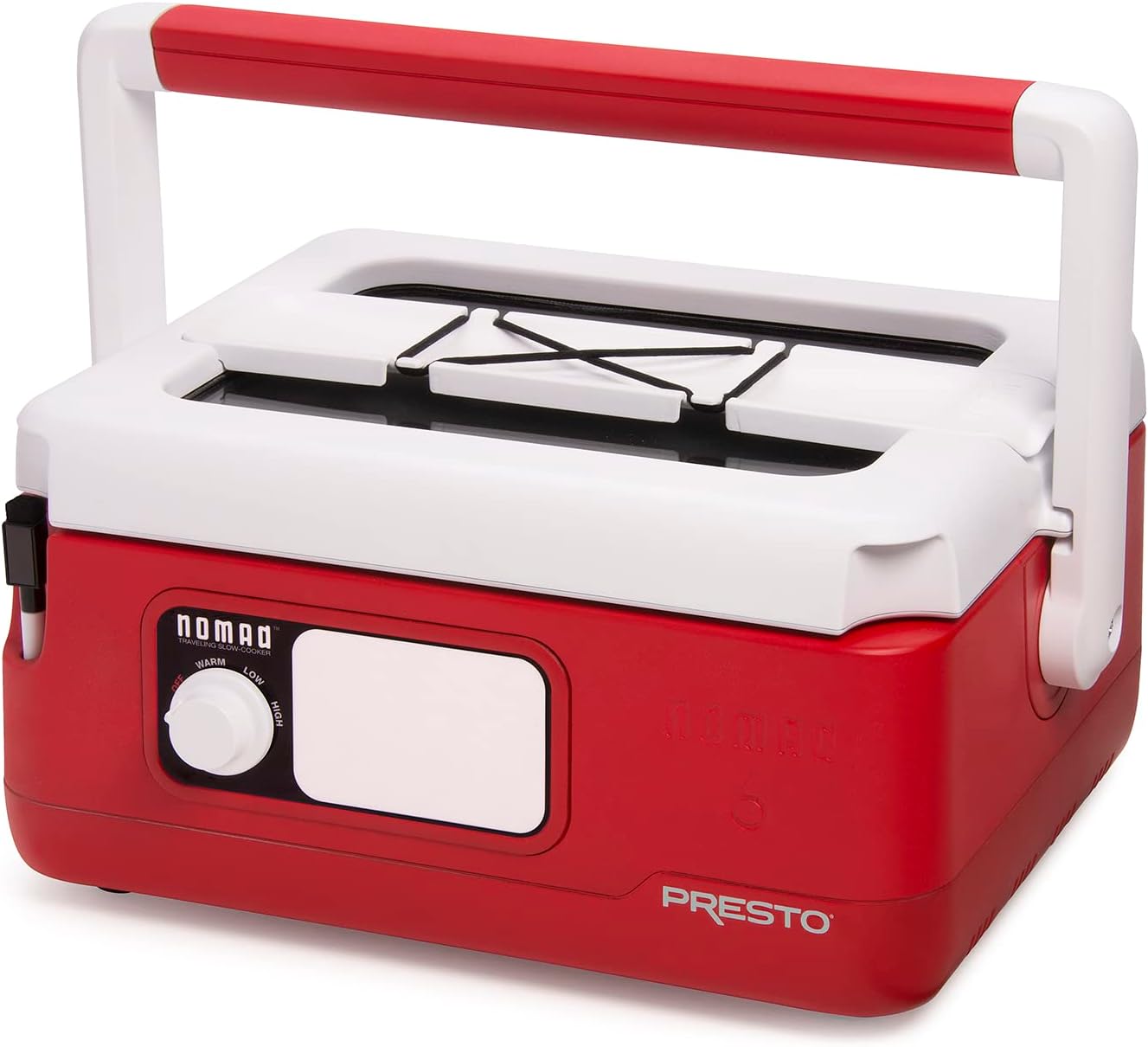 Presto 6 QT Red Traveling Slow Cooker