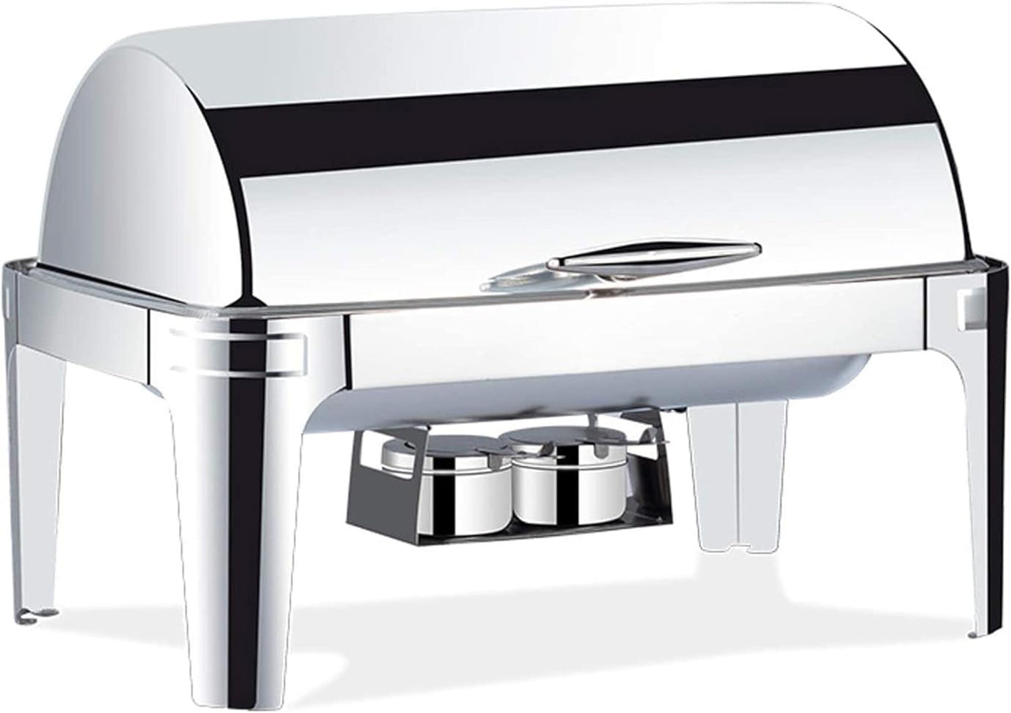 Mega Cook Silver Roll Top Chafing Dish