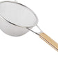 21cm Stainless Steel Strainer with Wooden Handle