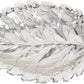 European Style Large Metal Leaf Shape Dried Fruit Dish Snack Plate