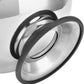 22cm Silver Saucer Bowl For Sauce, Snack, Appetizers