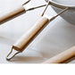 21cm Stainless Steel Strainer with Wooden Handle