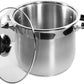 6 QT Stainless Steel 18/10 Induction Stock Pot (Free Gift 1 Knife Set)