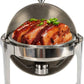 9L Stainless Steel Round Chafing Dish Food Warmer