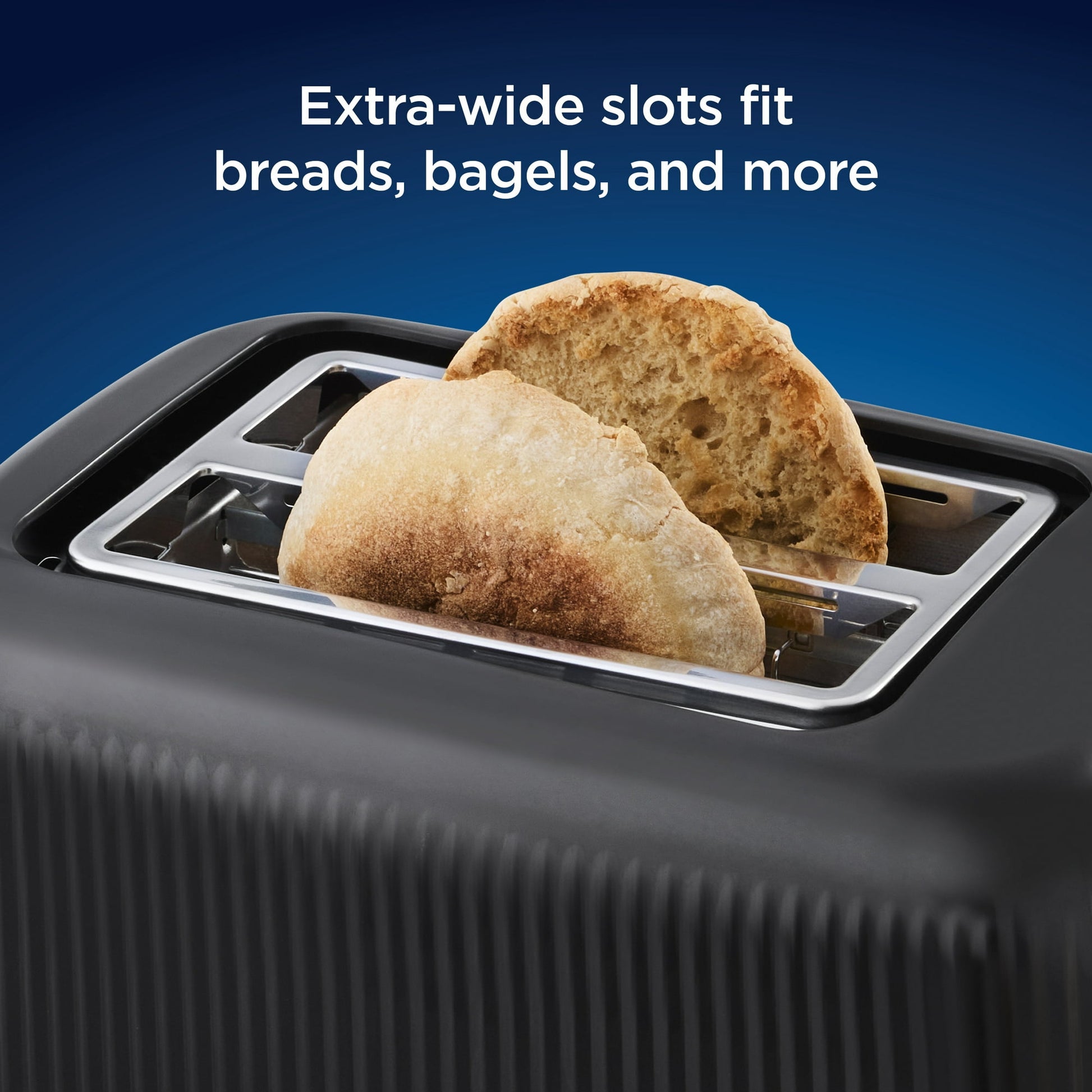 Oster 2-Slice Toaster with Extra-Wide Slots, Black – R & B Import