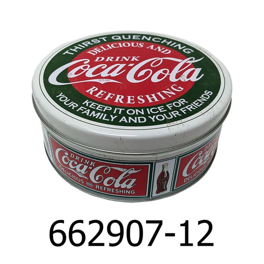 Coca Cola Round Treat Collectible Tin