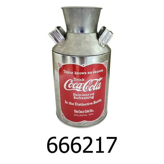 The Tin Box Company Coke Replica Milk Can