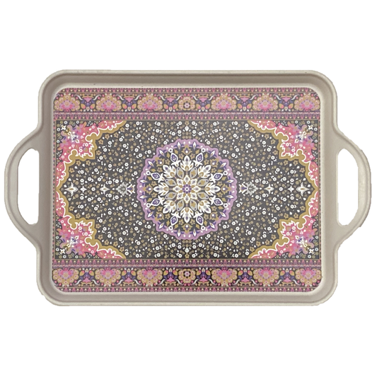 Small White Decorative Tray