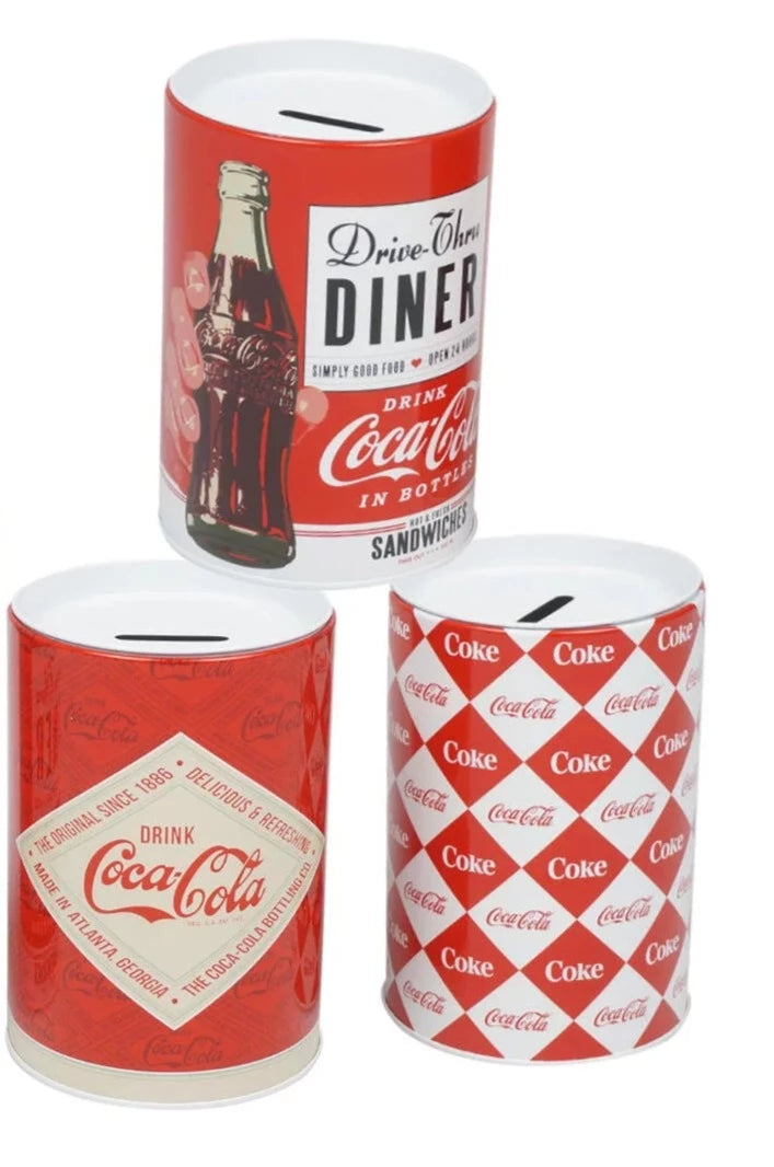 3 PC Coca Cola Saving Bank