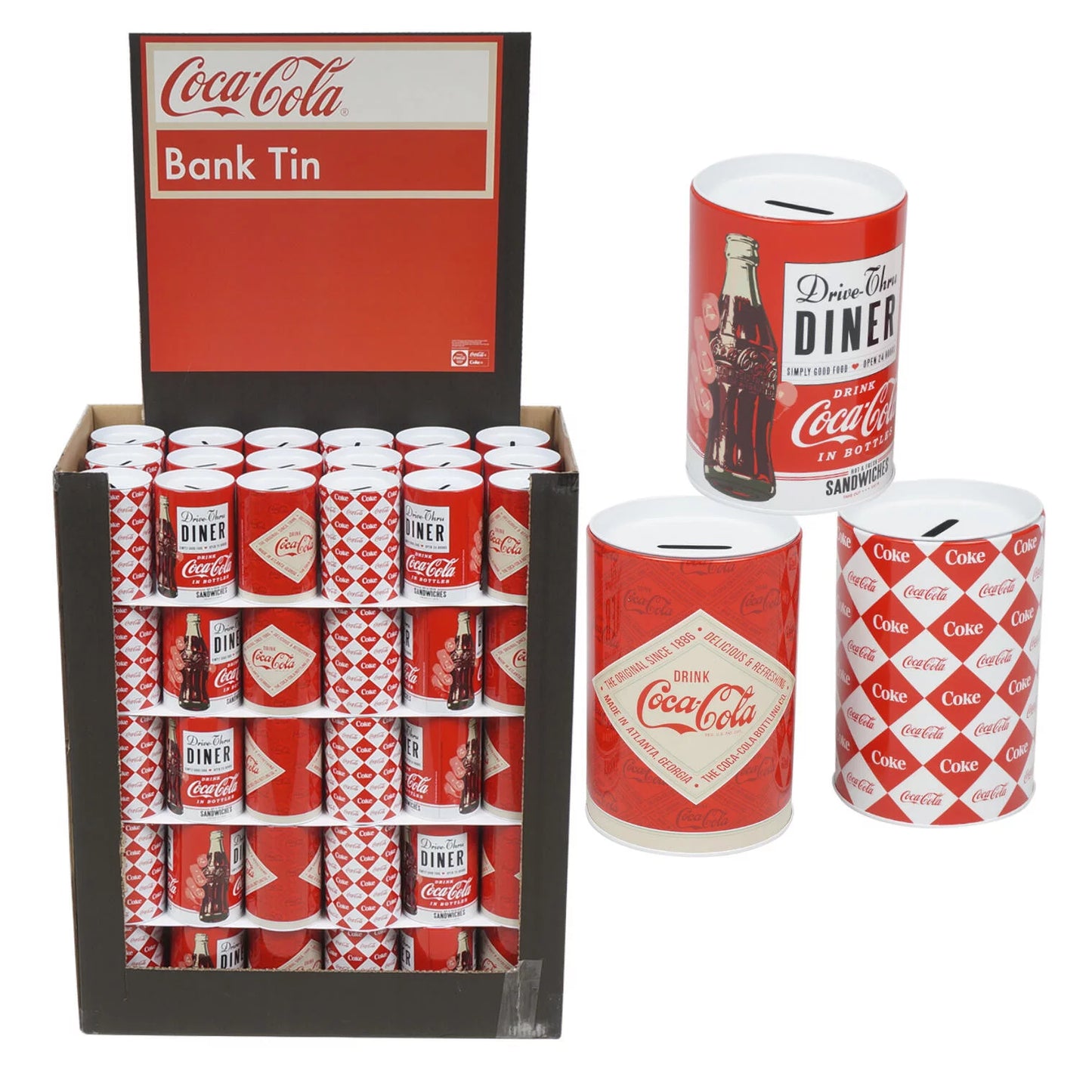 3 PC Coca Cola Saving Bank