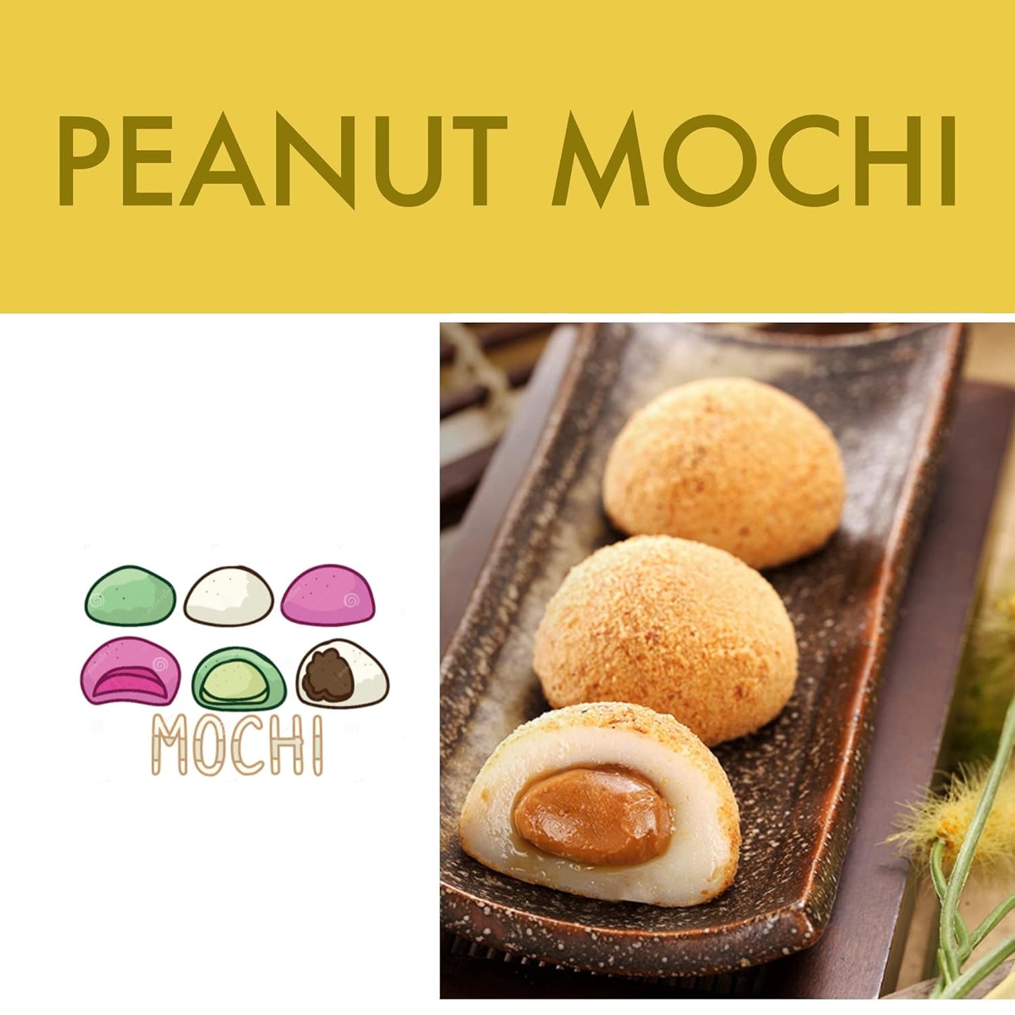 Royal Family Japanese Style Mochi - Peanut Flavor