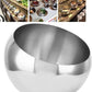 22cm Silver Saucer Bowl For Sauce, Snack, Appetizers