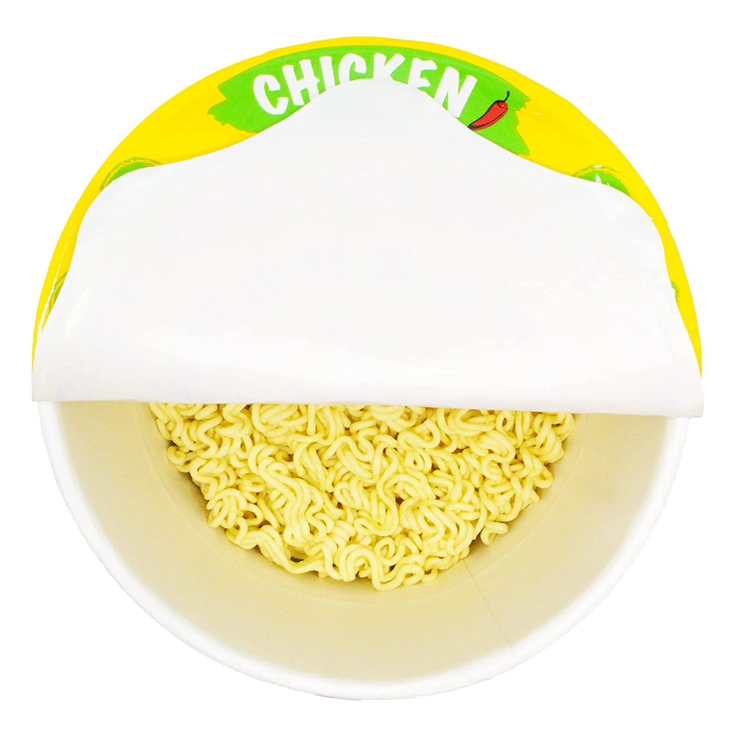 12 PC Tuong Ot Sriracha Chicken Flavor Ramen Noodle Soup & 24 PC Wooden Cutlery