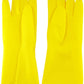 NuValu Yellow Multi-Purpose Latex Gloves - Size Small (2 Pairs)