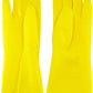 NuValu Yellow Multi-Purpose Latex Gloves - Size Large (2 Pairs)
