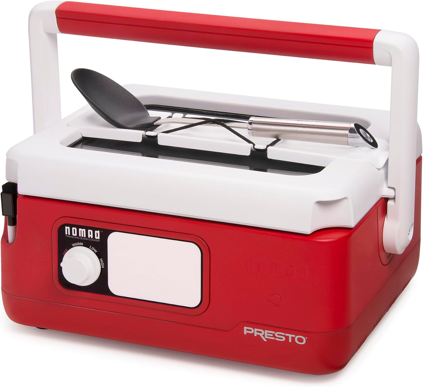 Presto 6 QT Red Traveling Slow Cooker