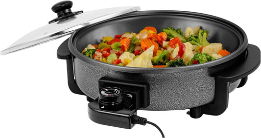 12" Ovente Electric Skillet & Frying Pan