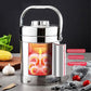 1.2 L Insulated Stainless Steel 304 Hot and Cold 2-pc Food Container