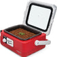 Presto 6 QT Red Traveling Slow Cooker