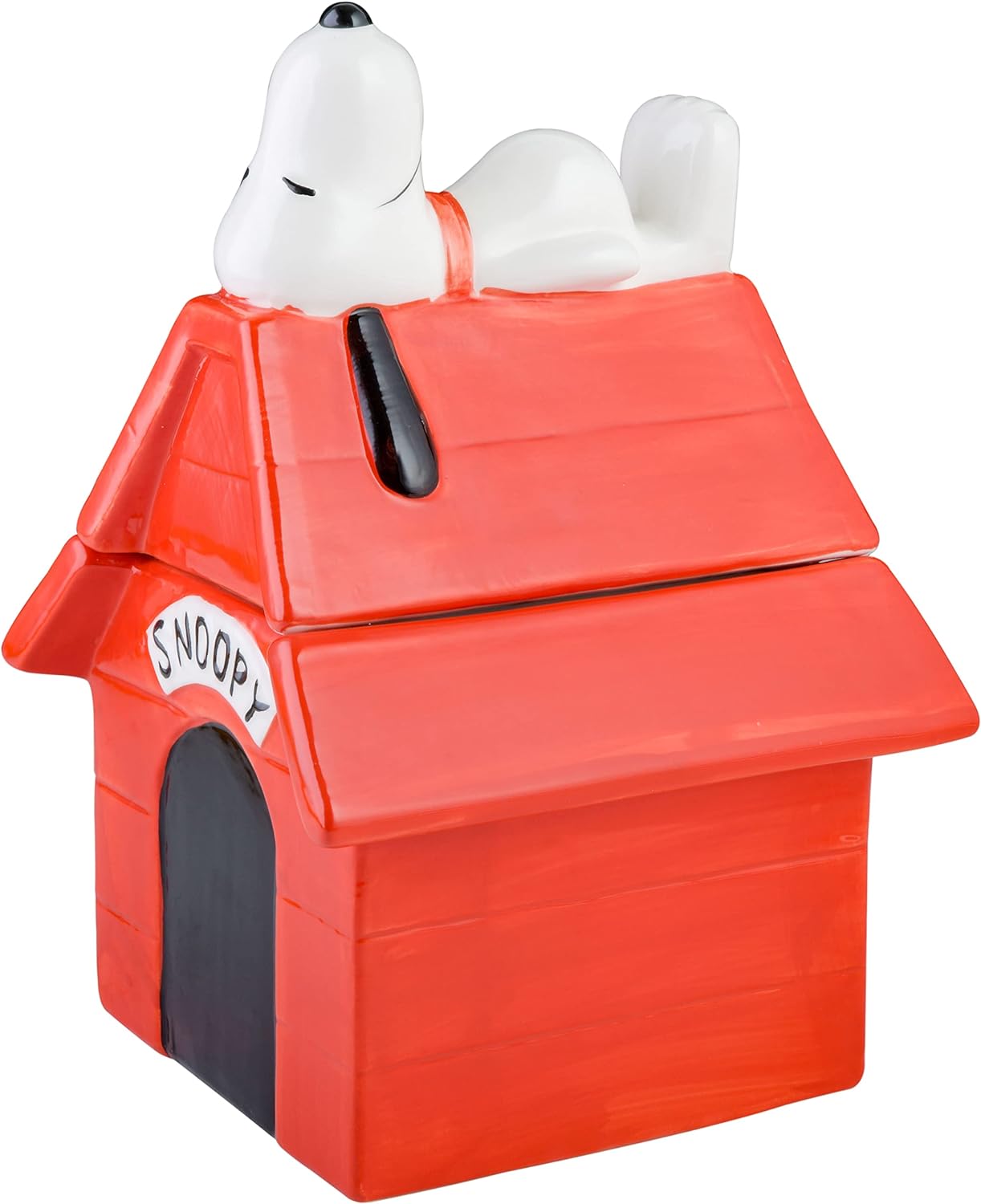 11.2" Peanuts Classic Snoopy Doghouse Cookie Jar