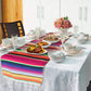 Mexican Table Runner Serape Table Cloth