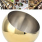 22cm Gold Saucer Bowl For Sauce, Snack, Appetizers