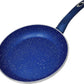 12" Blue Marble Aluminum Fry Pan