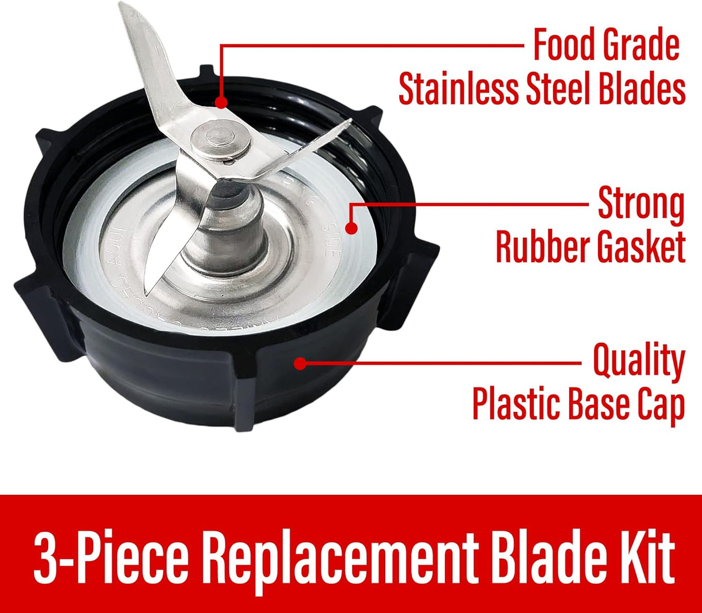 Brentwood Replacement Blade Kit for Oster Blenders
