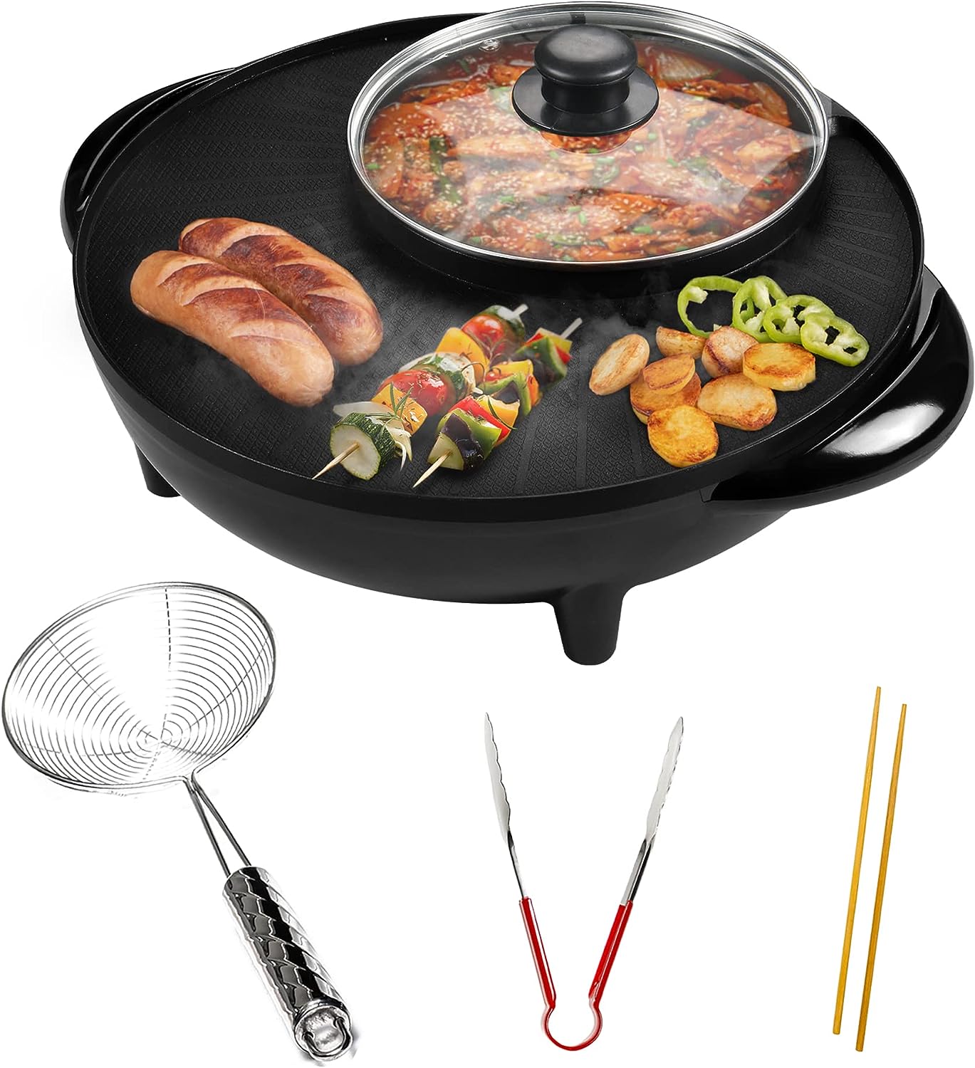 Ovente Multi-Purpose Electric Hotpot Grill – R & B Import