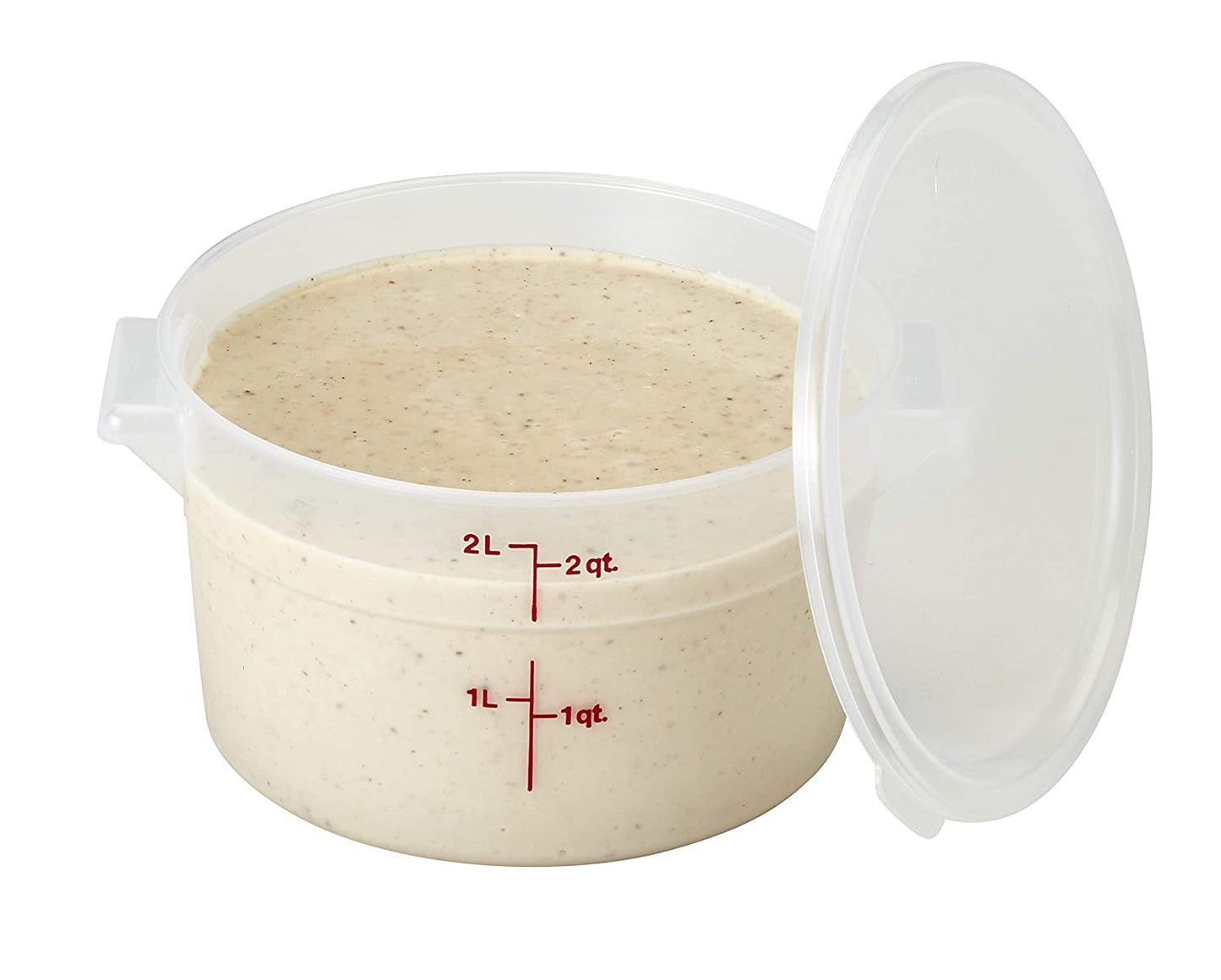 2 QT Food Storage Containers with Lids (Set of 4)