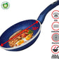 12" Blue Marble Aluminum Fry Pan
