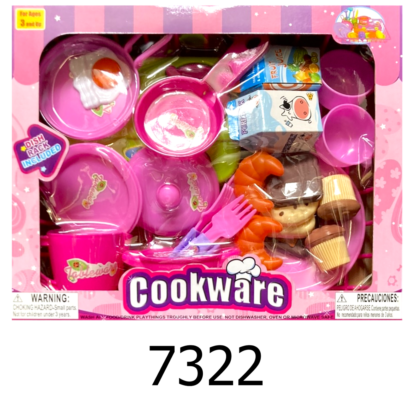28 PC Cookware Toy Set